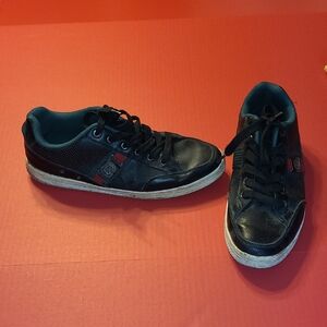 Men's COOGI AUSTRALIA Black and Red Casual Sneakers Size 10.5